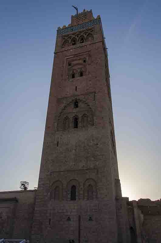 109 - Marruecos - Marrakech - mezquita de la Koutubia